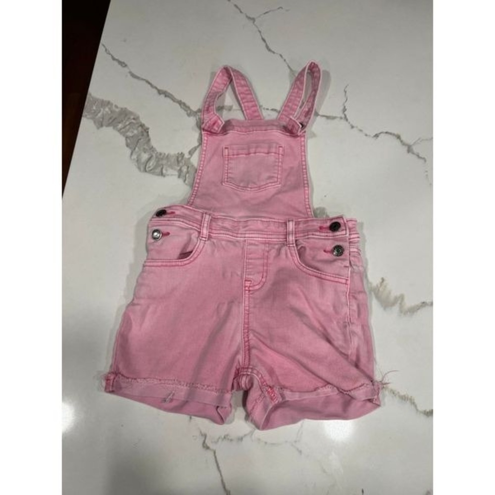 Cat & Jack pink overalls‎ size 6
